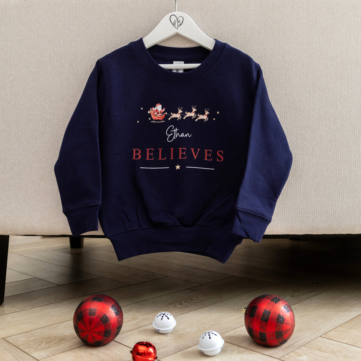 Personalised Children’s Christmas Jumper | Believes Design