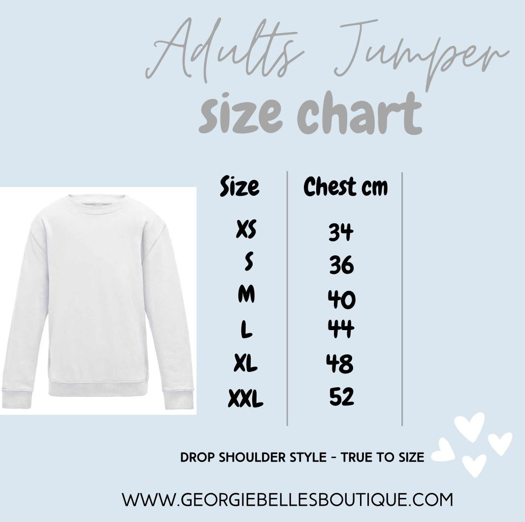 Personalised Christmas Jumper - Polar Express Design 2