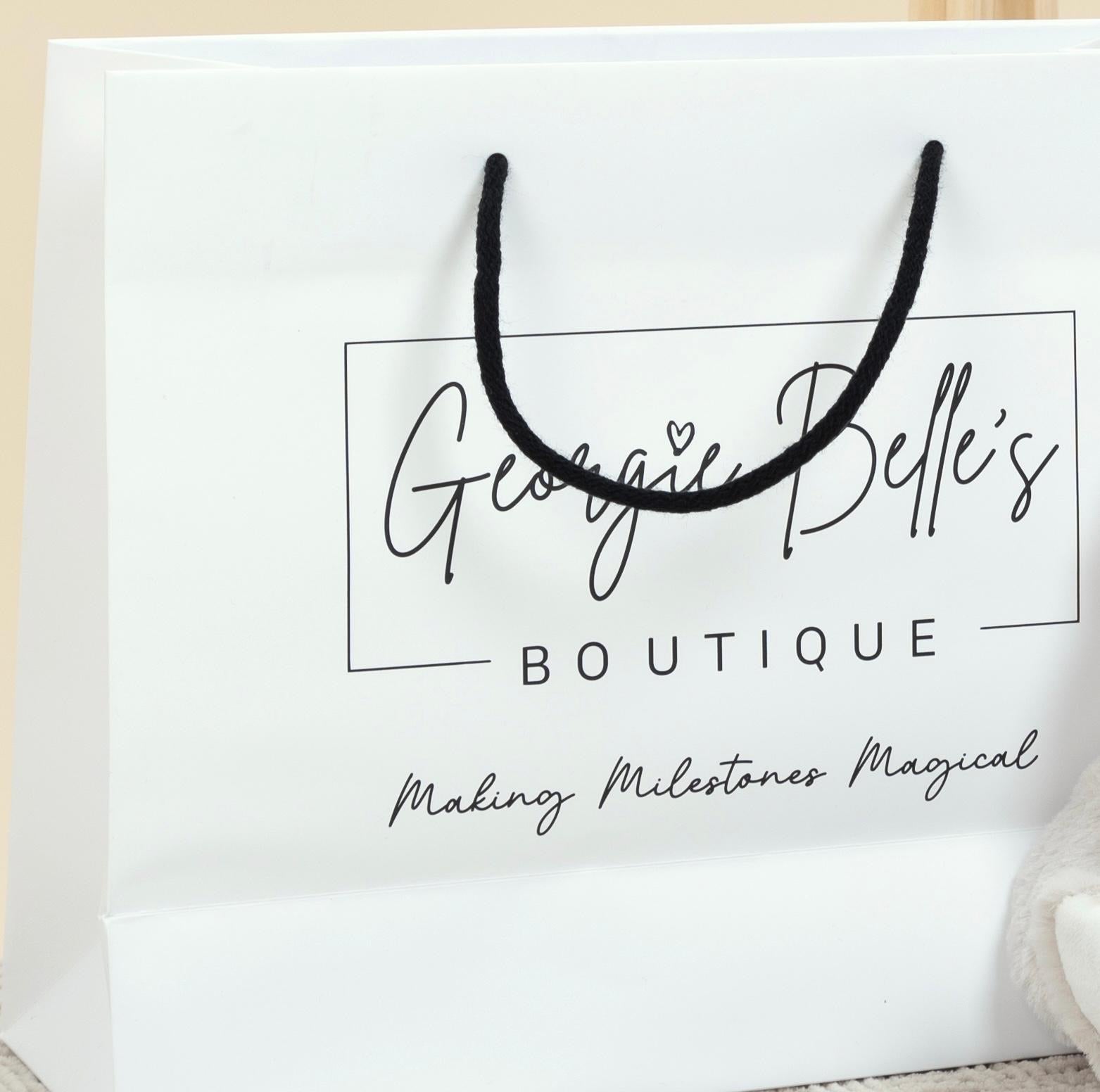 Personalised Christening Babygrow / Vest - Pink Bear Design