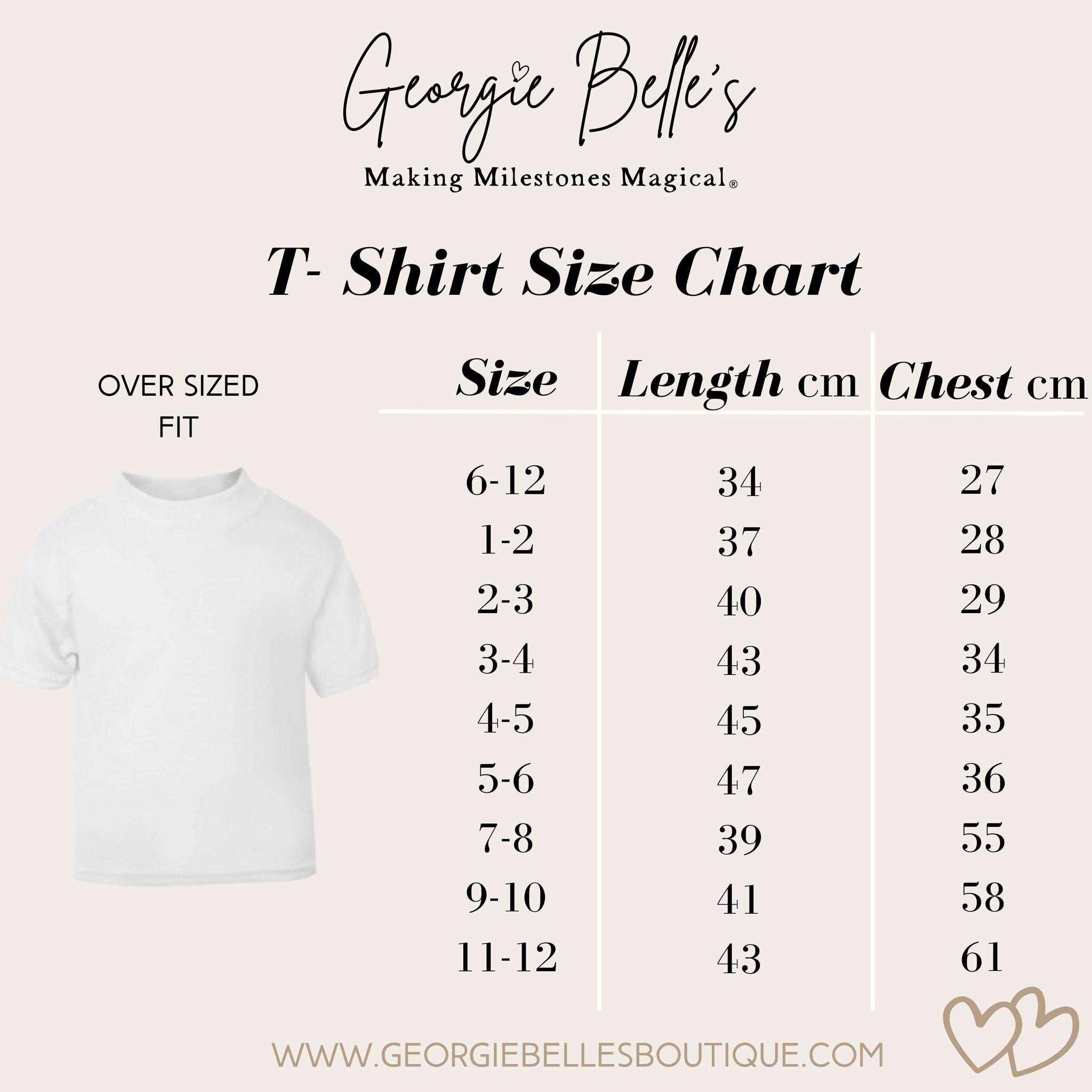 Big Sister Announcement T-Shirt - Nude Design