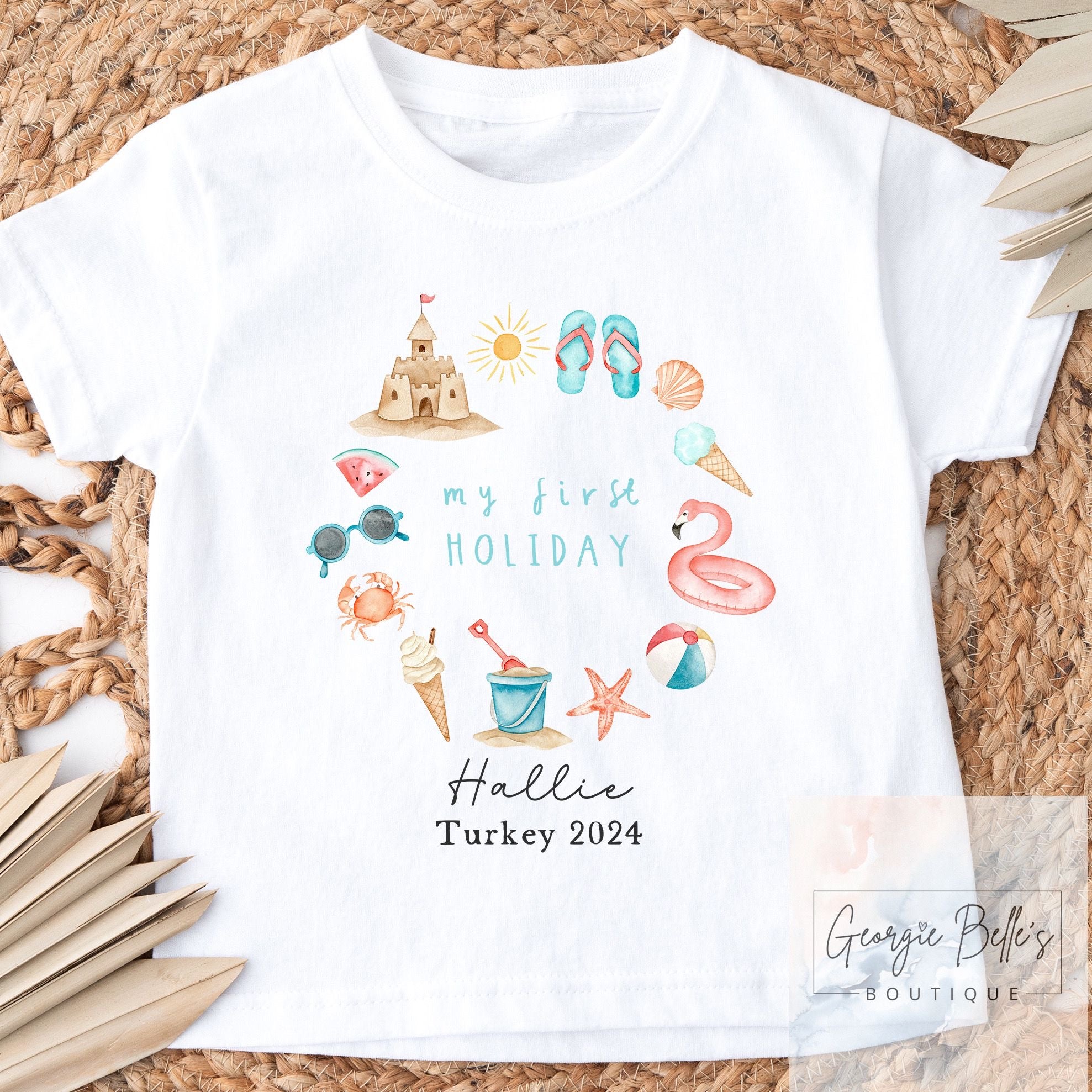 Personalised Destination My First Holiday