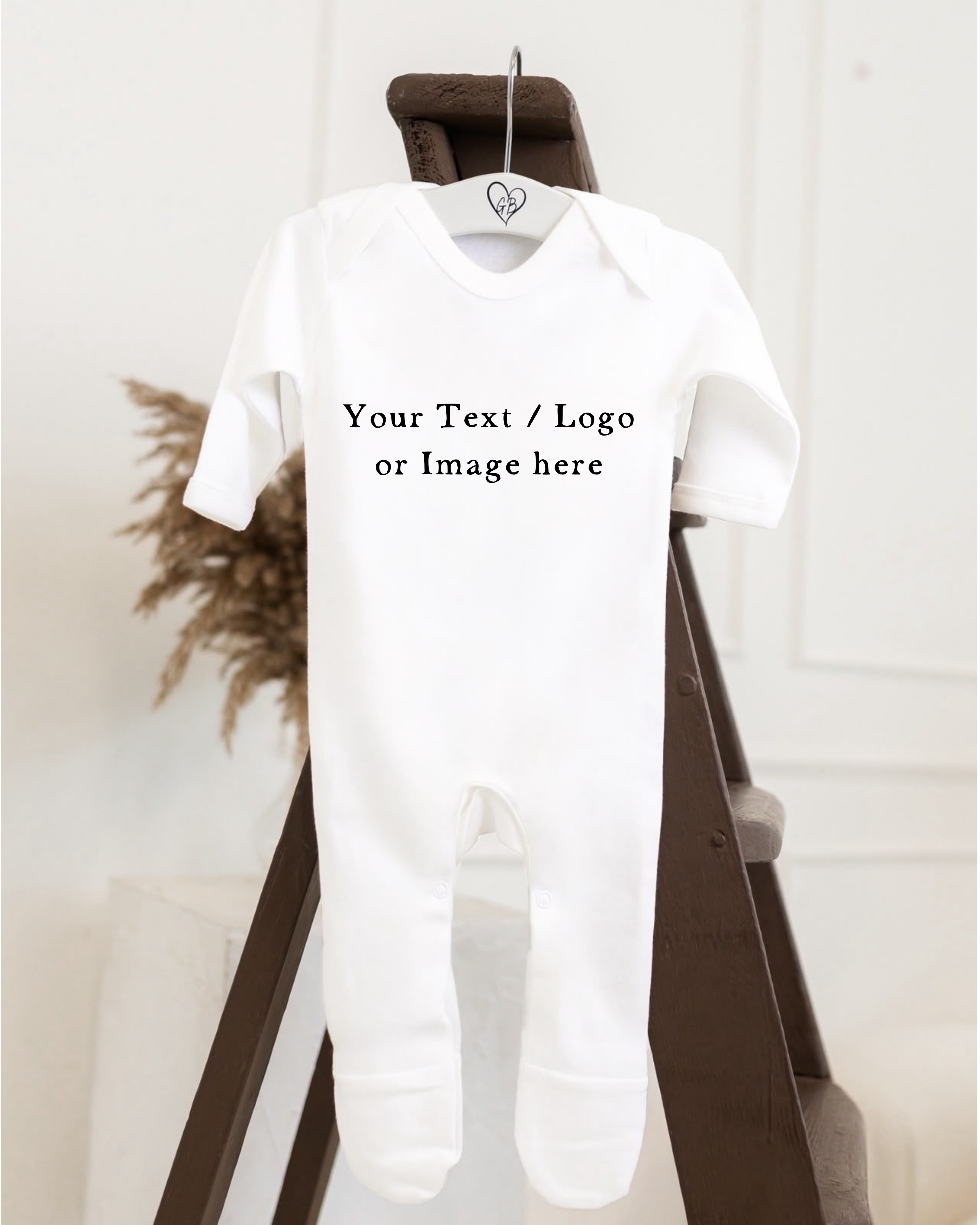 Custom Baby Grow | Personalised Text, Logo & Image Printing