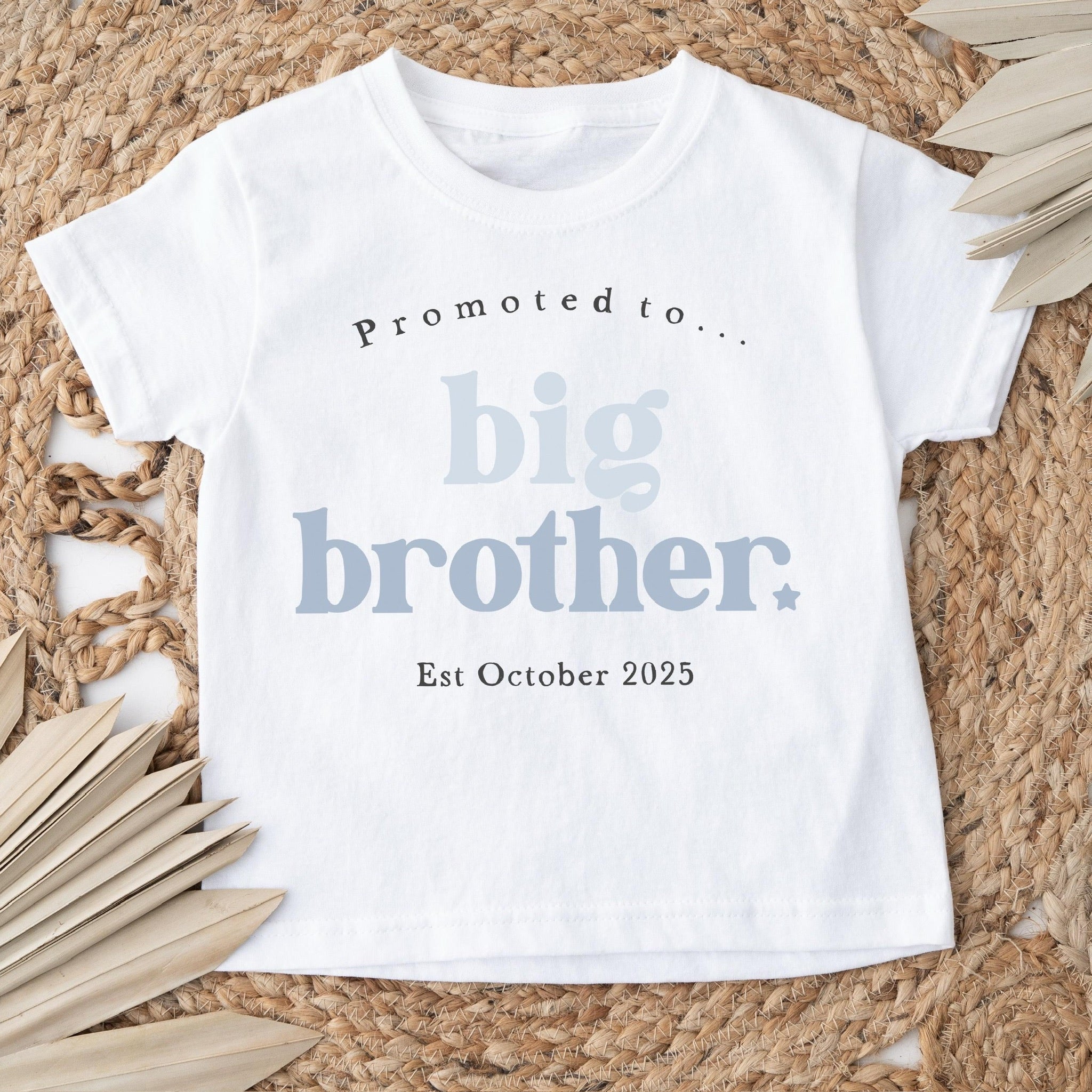 Big Brother Announcement T-Shirt - Blue Promoted To Design