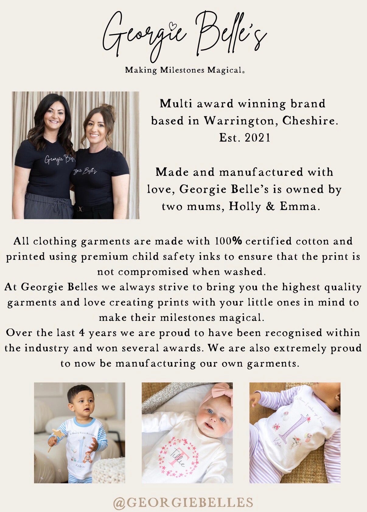 Personalised Plain White Birthday Pyjamas - Pink Classic Hot Air Balloon Design