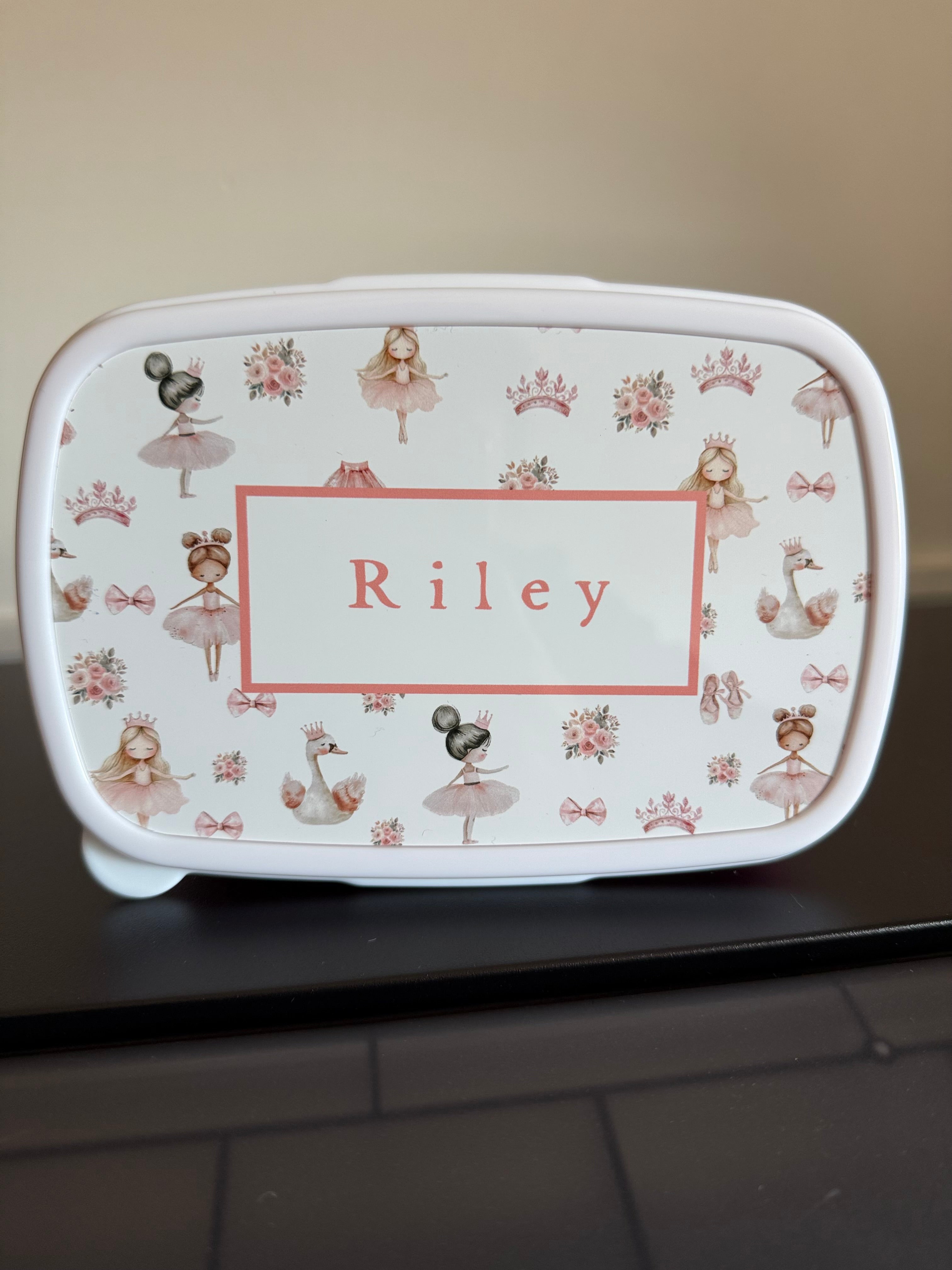 Personalised Ballerina Snack Tub