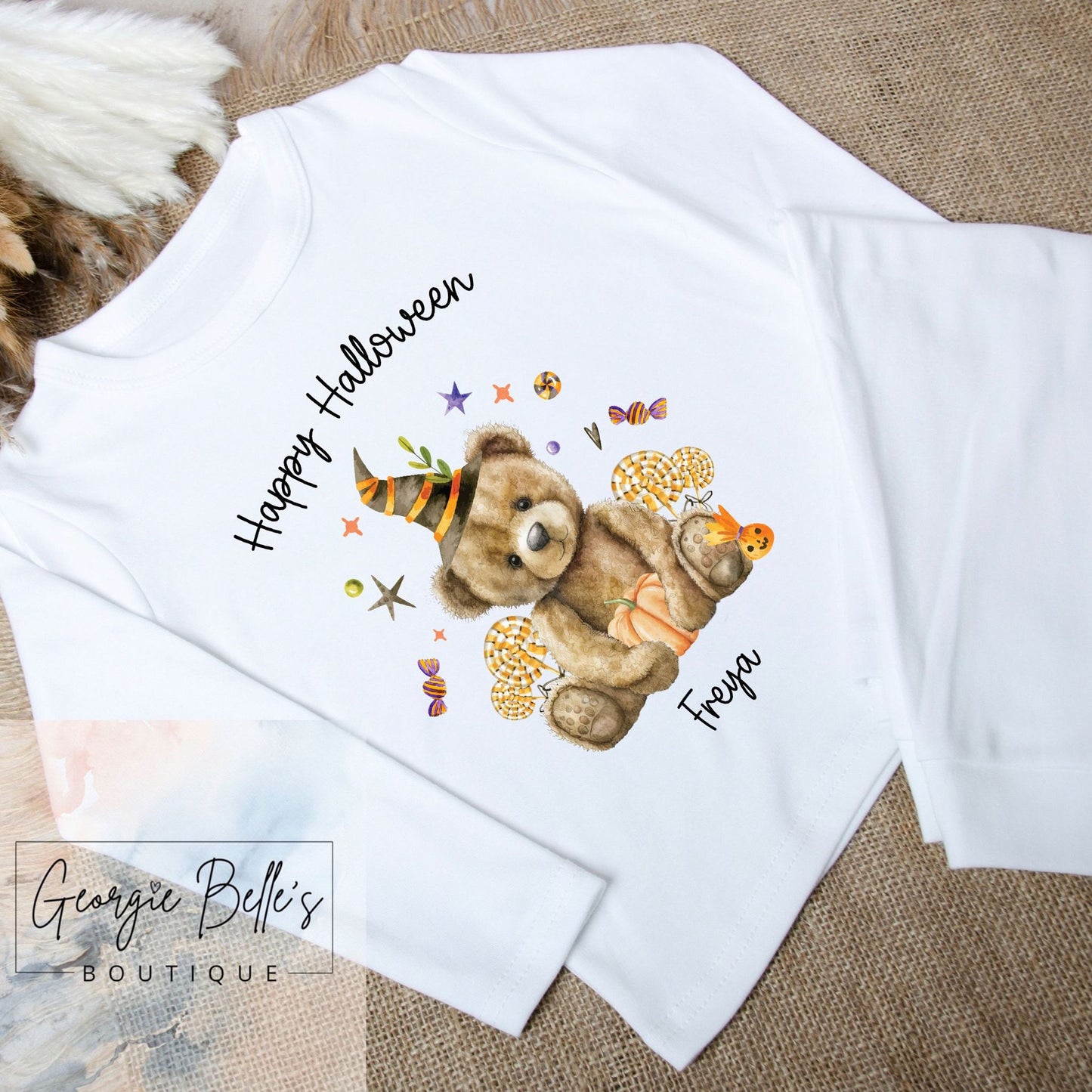 Halloween Pyjamas - Bear Design