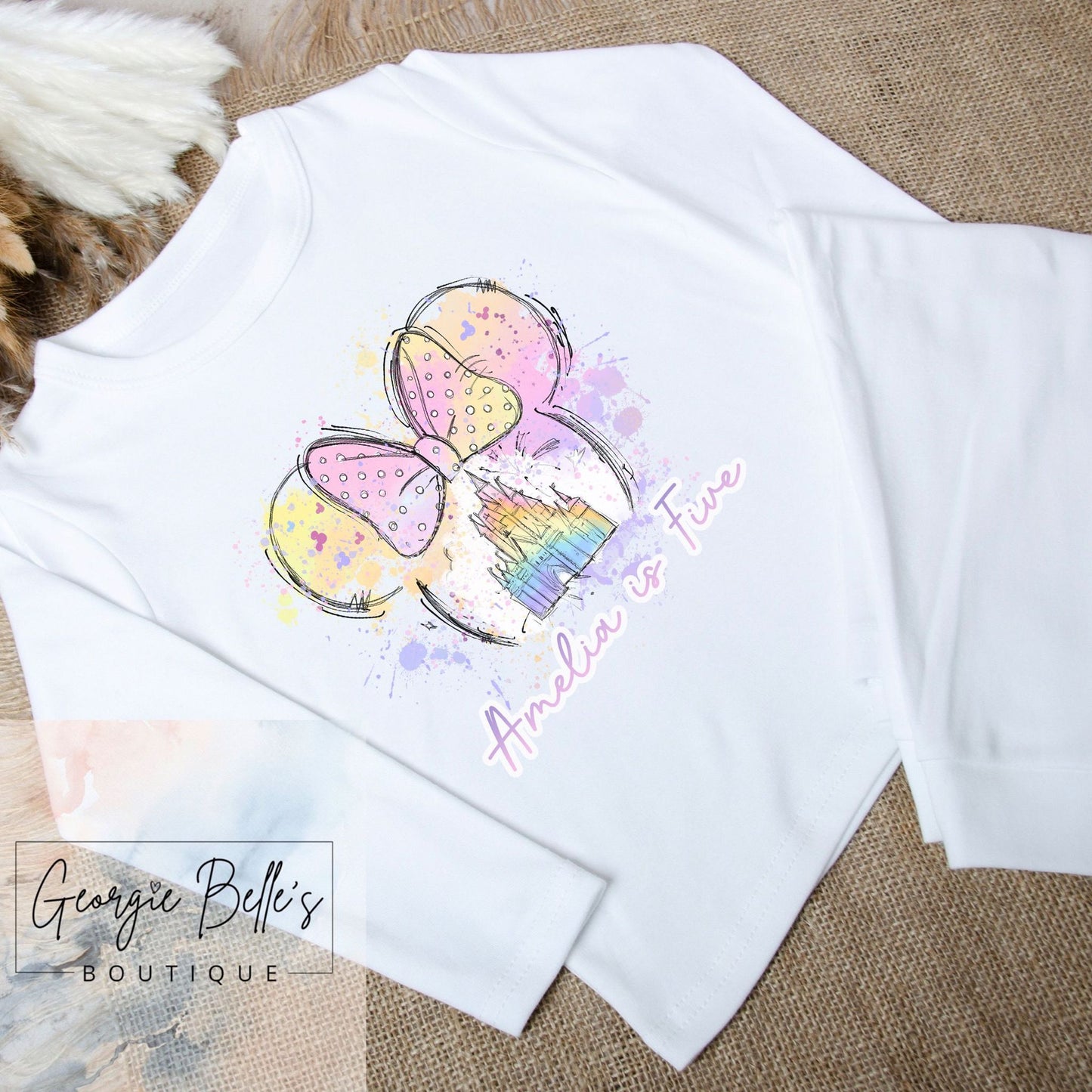 Personalised Birthday Pyjamas - Disney Inspired Design