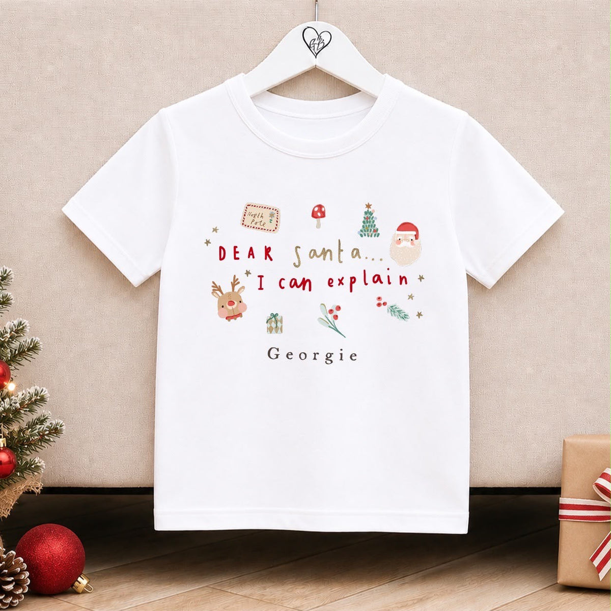 Personalised Christmas T-Shirts
