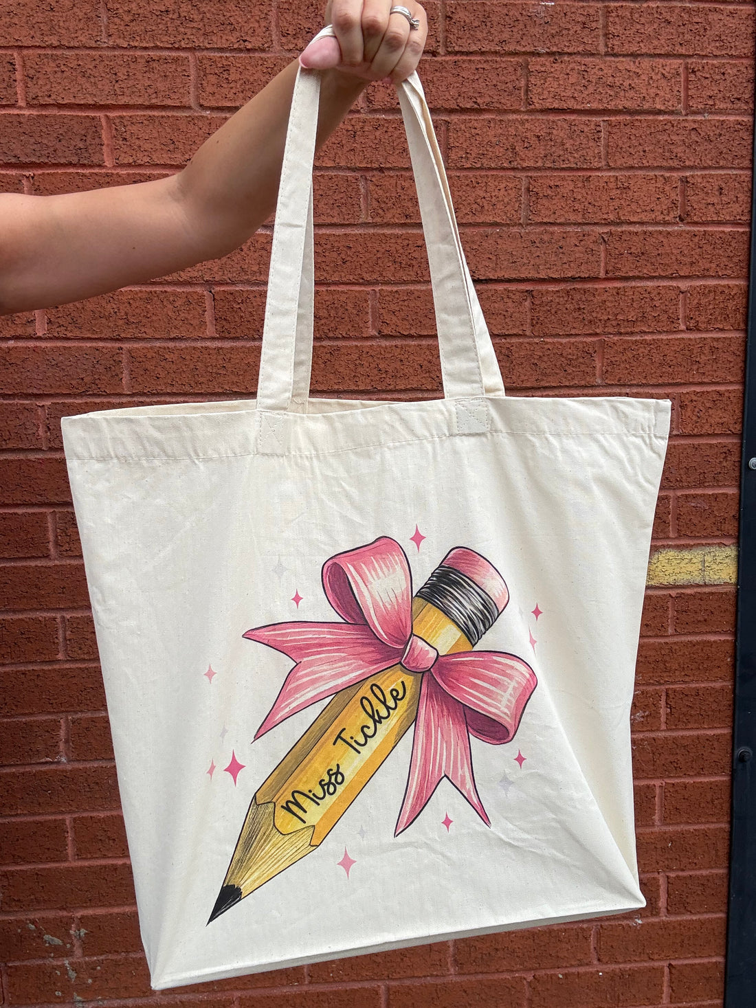 Fiver Friday Teacher Bag - Pencil Design