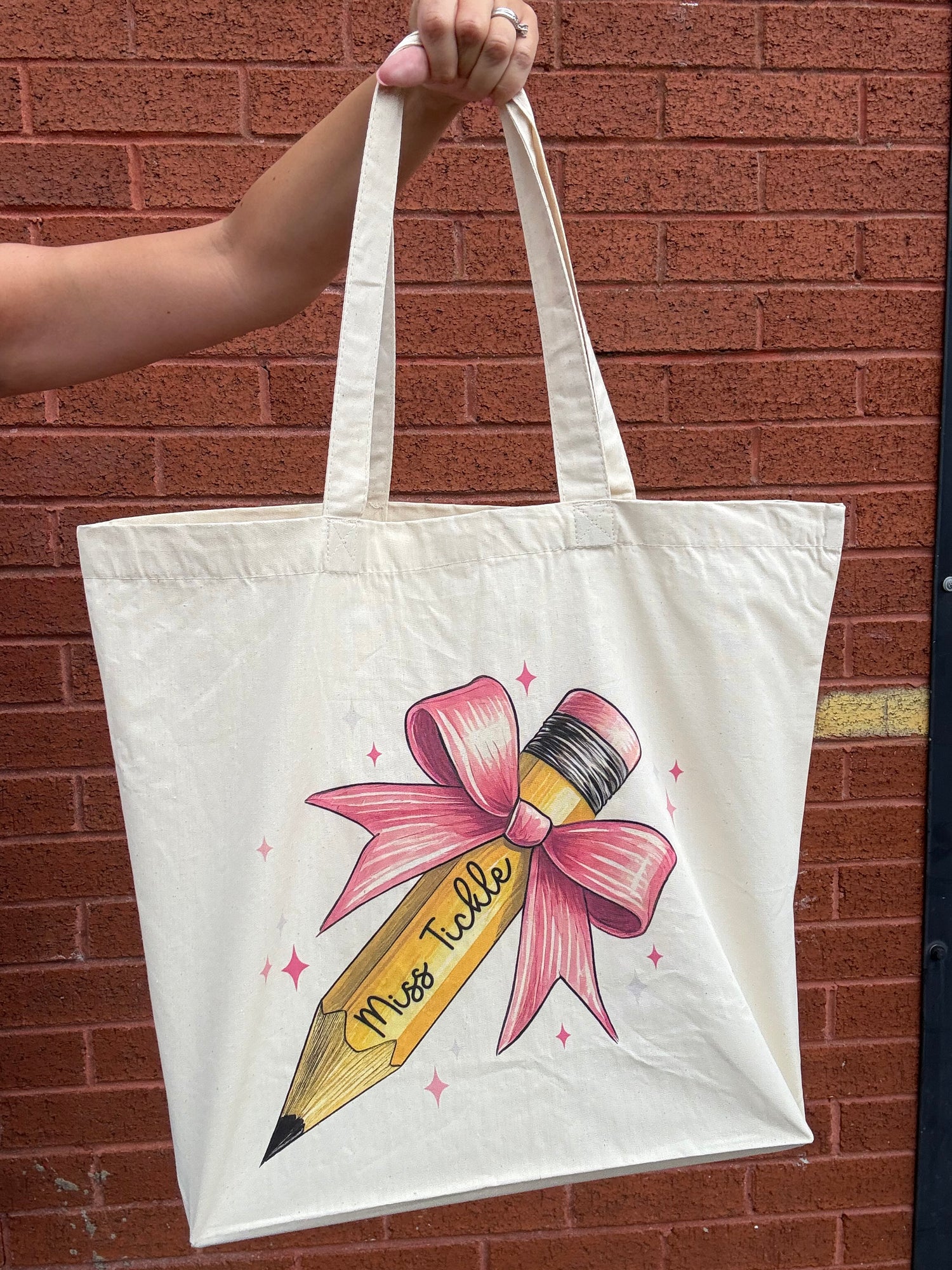 Fiver Friday Teacher Bag - Pencil Design
