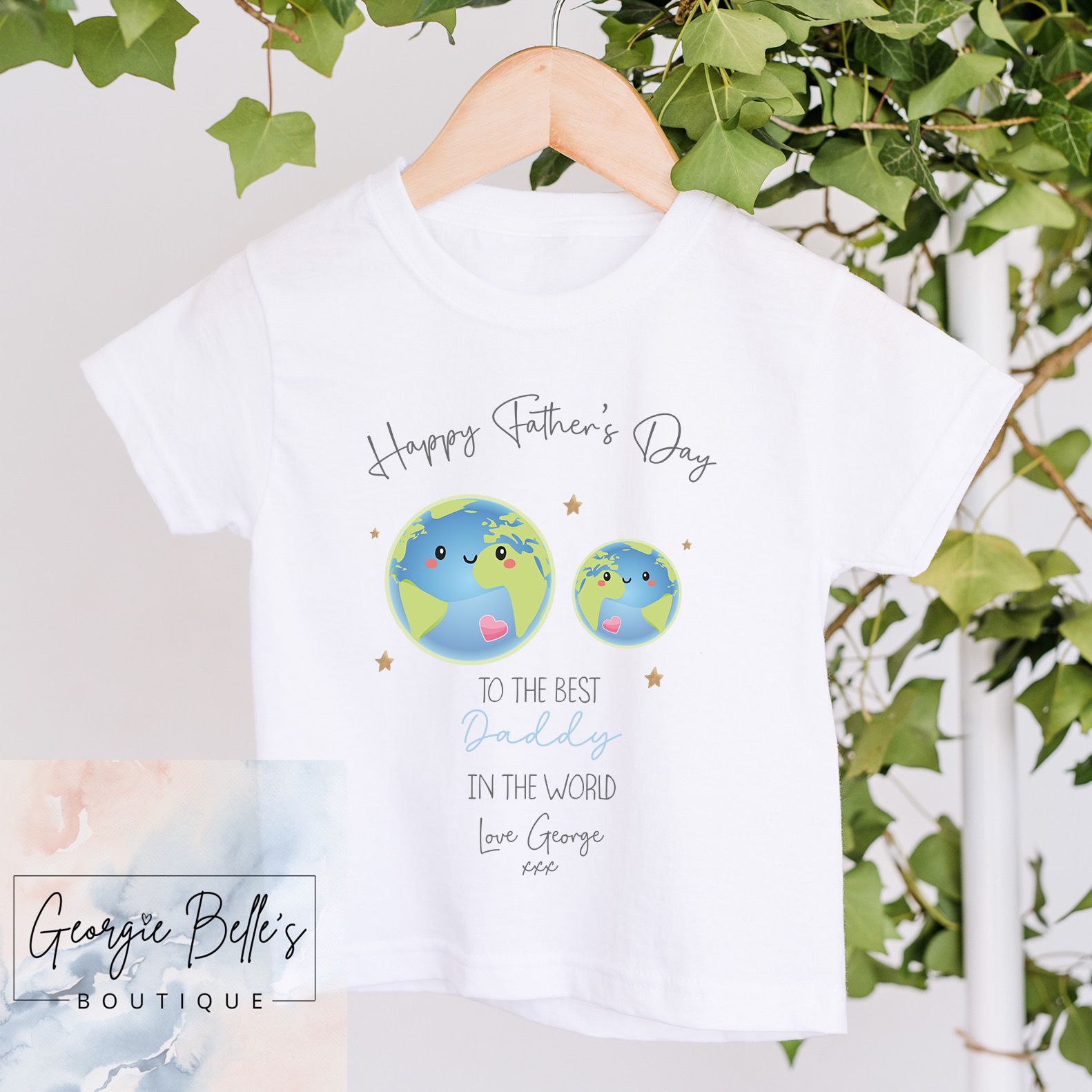 Father's Day T-Shirt - World Design