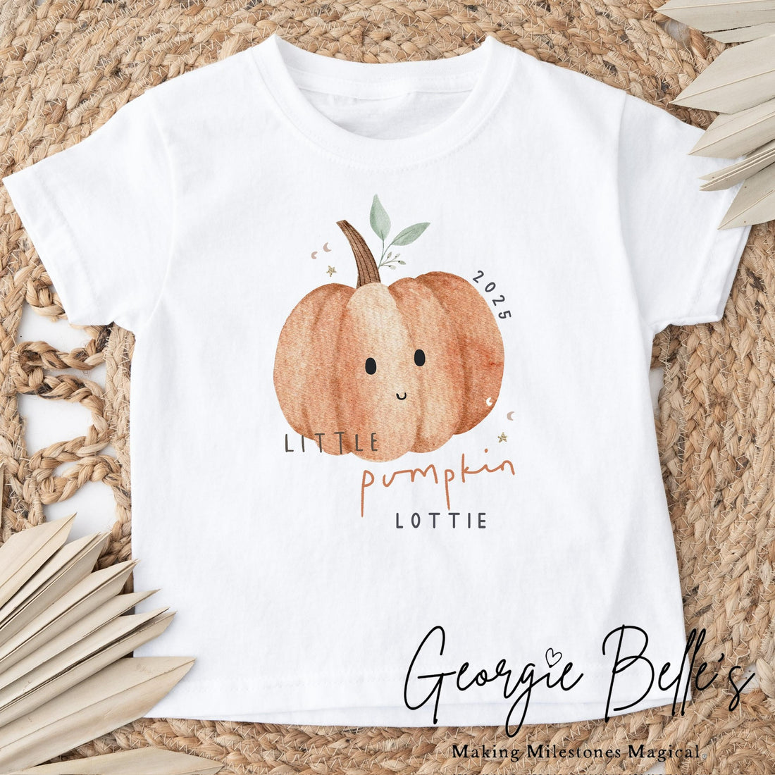 Personalised Halloween T-Shirt - Pumpkin Design