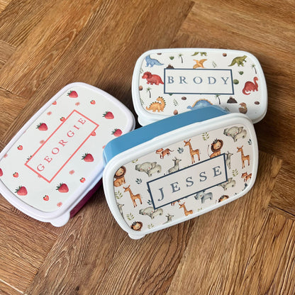 Personalised Safari Snack Tub
