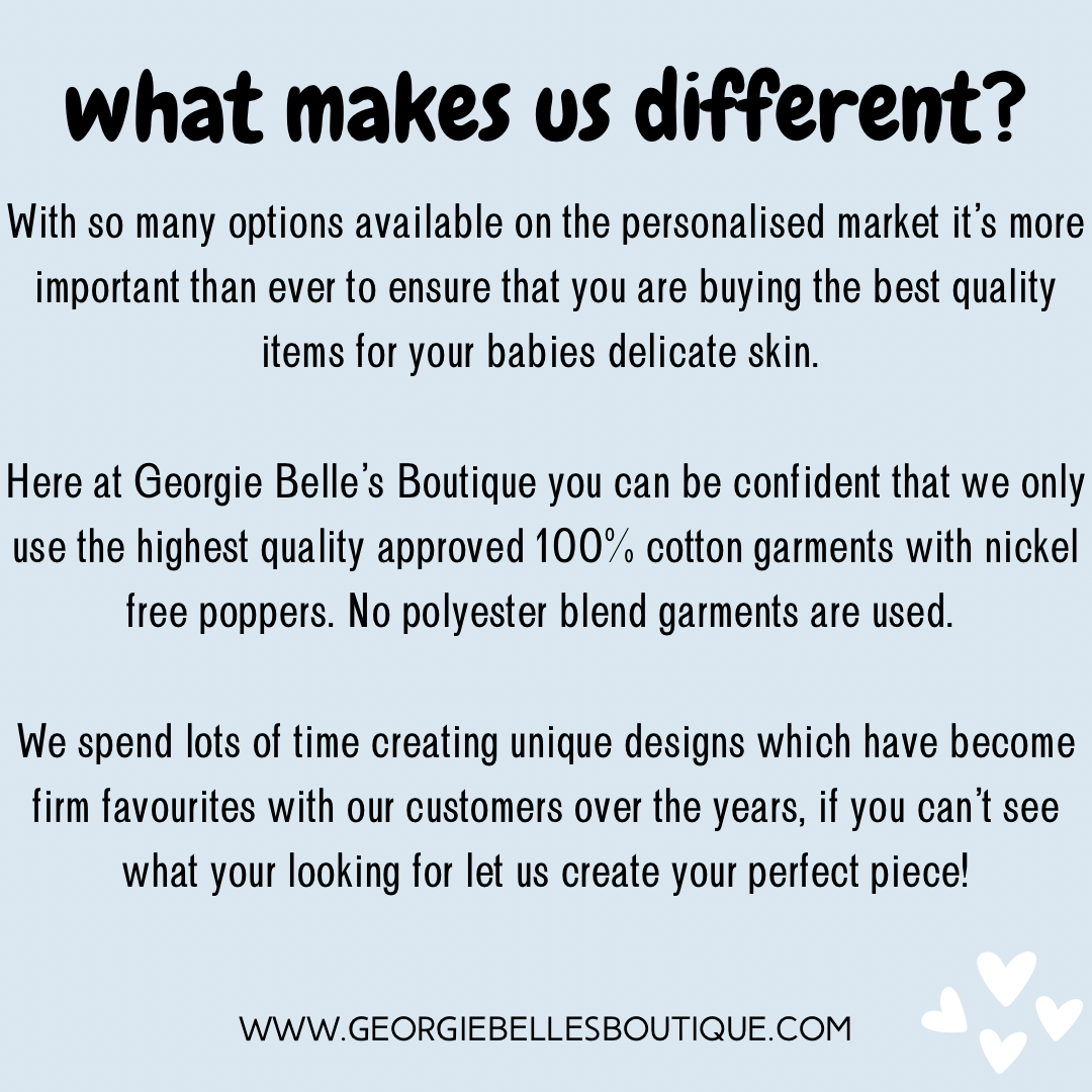 Personalised Birthday Pyjamas - Blue Hot Air Onederful Design