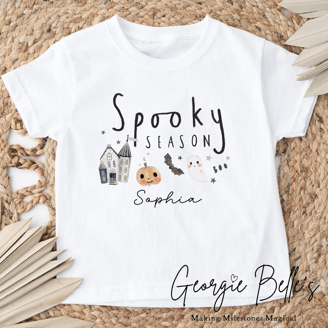 Personalised Halloween T-Shirt - Spooky Season Design
