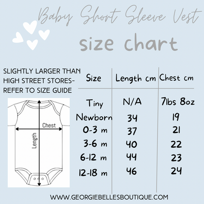 Sibling Matching Personalised Vest / Babygrow/ T-Shirt - Happy Birthday Mummy Design
