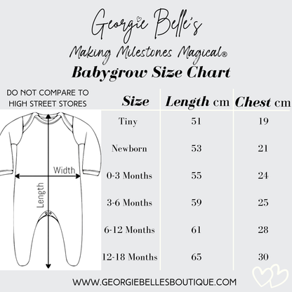 Personalised Valentines Day Baby Vest / Babygrow - All You Need Is Love Bear Design