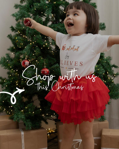 Personalised Christmas Pyjamas for Kids | 100% Cotton Red Stripe | North Pole Bakery Design