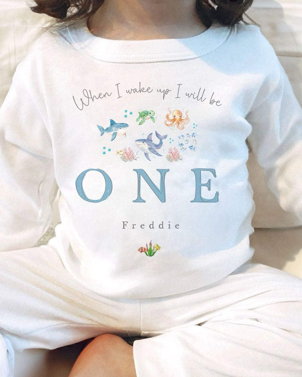 Personalised Birthday Pyjamas -  Under The Sea Design