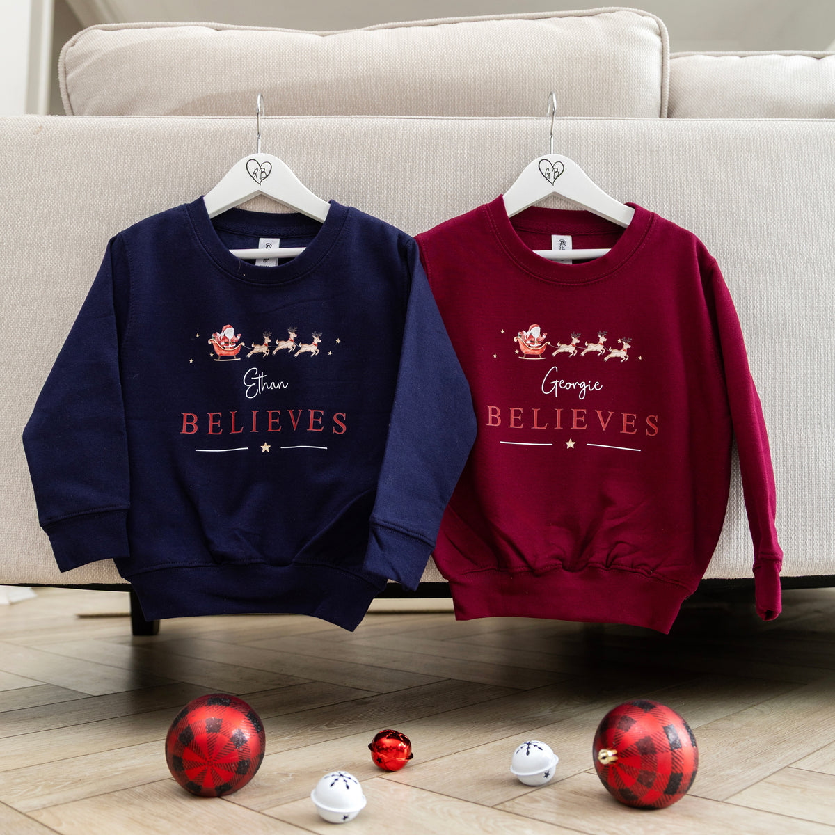 Personalised Children’s Christmas Jumper | Believes Design