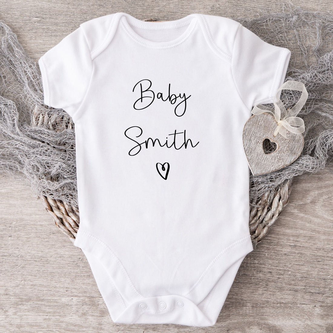 Personalised Baby Announcement Vest / Babygrow