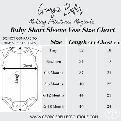 Personalised Father’s Day Baby Vest / Babygrow - World Blue Design