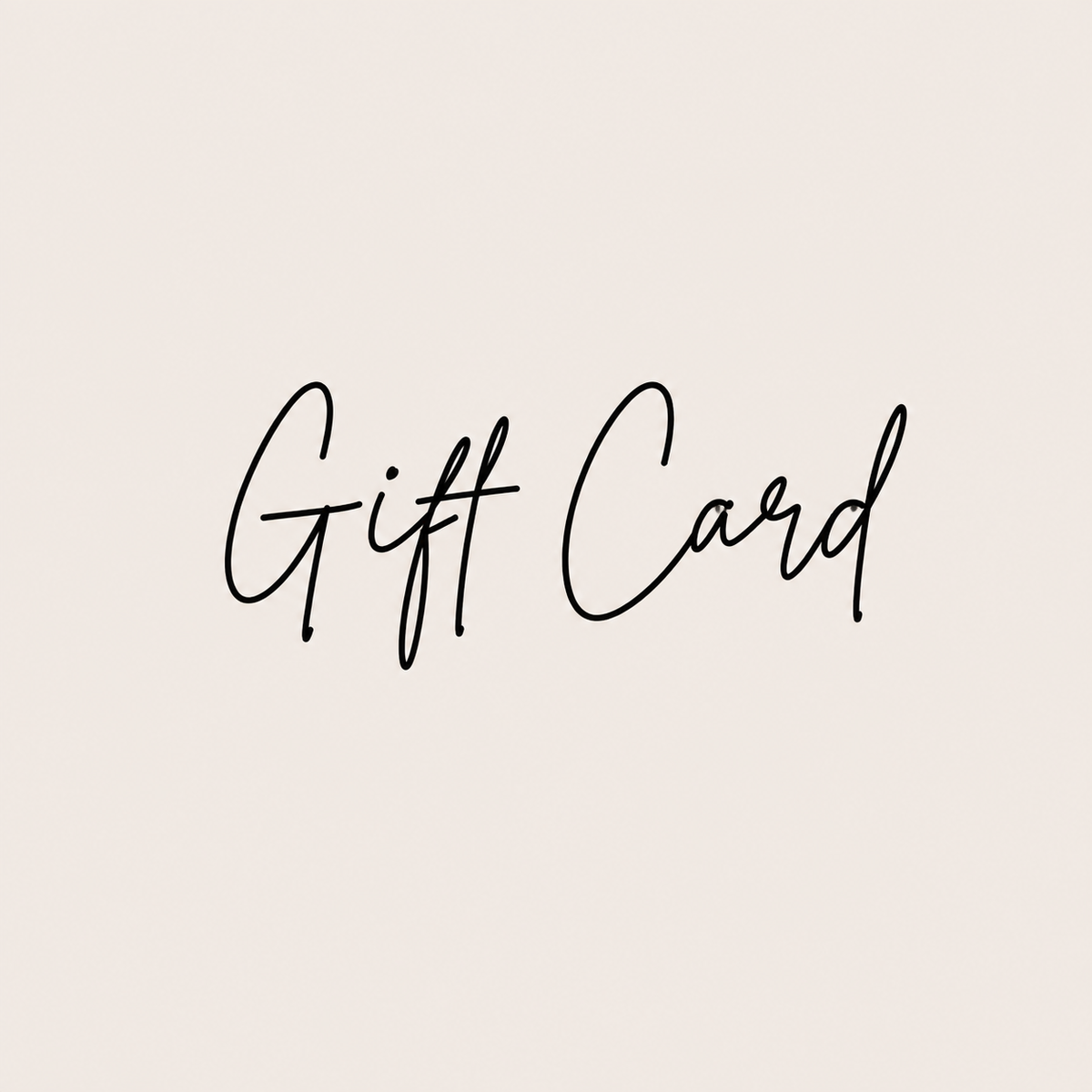 Gift Card