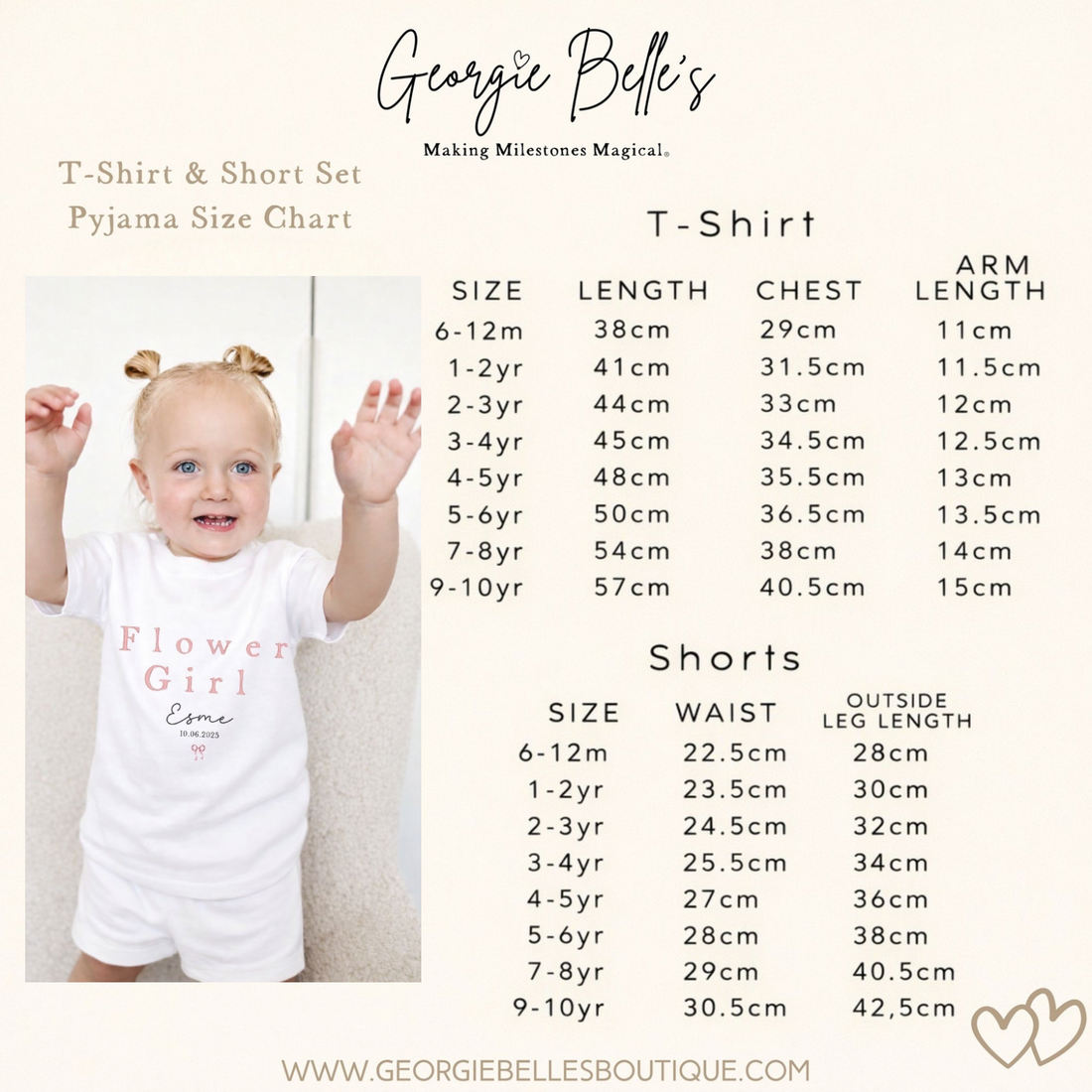 Personalised Page Boy Short Set Pyjamas - Sage Green Bow Tie Design