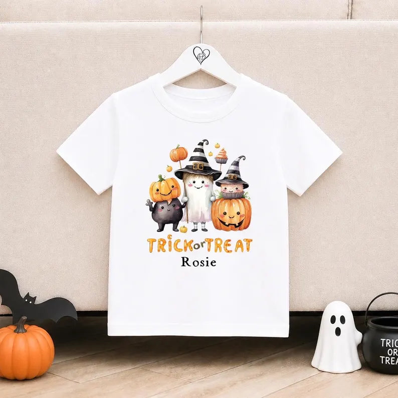 Personalised Halloween T-Shirt | Fiver Friday £5 Offer | Ghoul Design