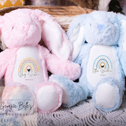 Big Sister Bunny Soft Toy - Pink