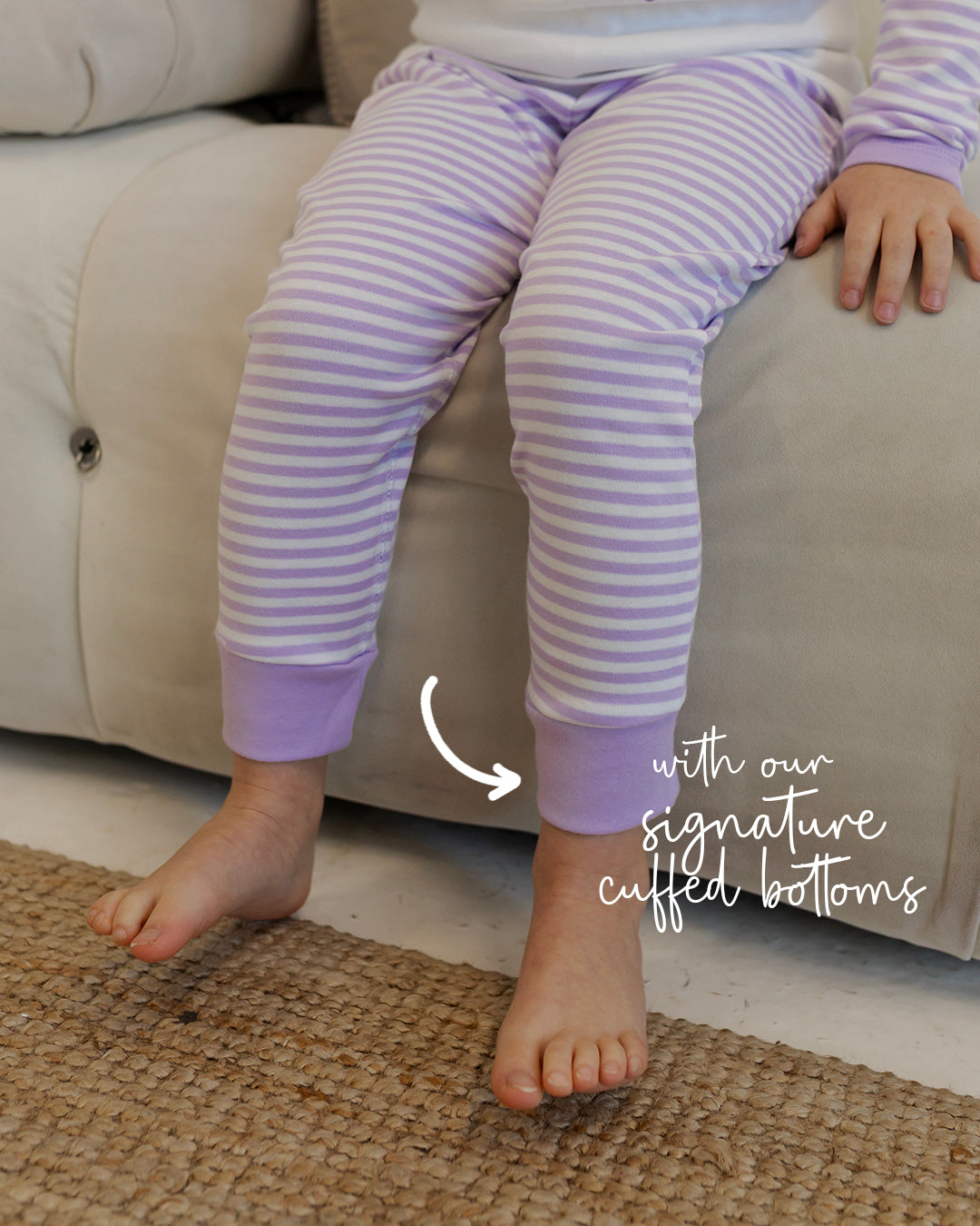 Personalised Boys Gifting Pyjamas Blue Stripe - Safari Initial Design