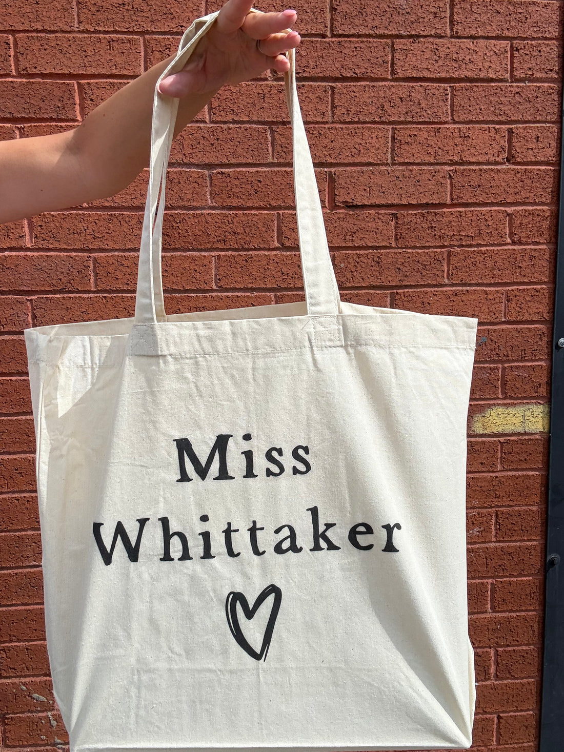 Fiver Friday Teacher Bag - Love Heart Design