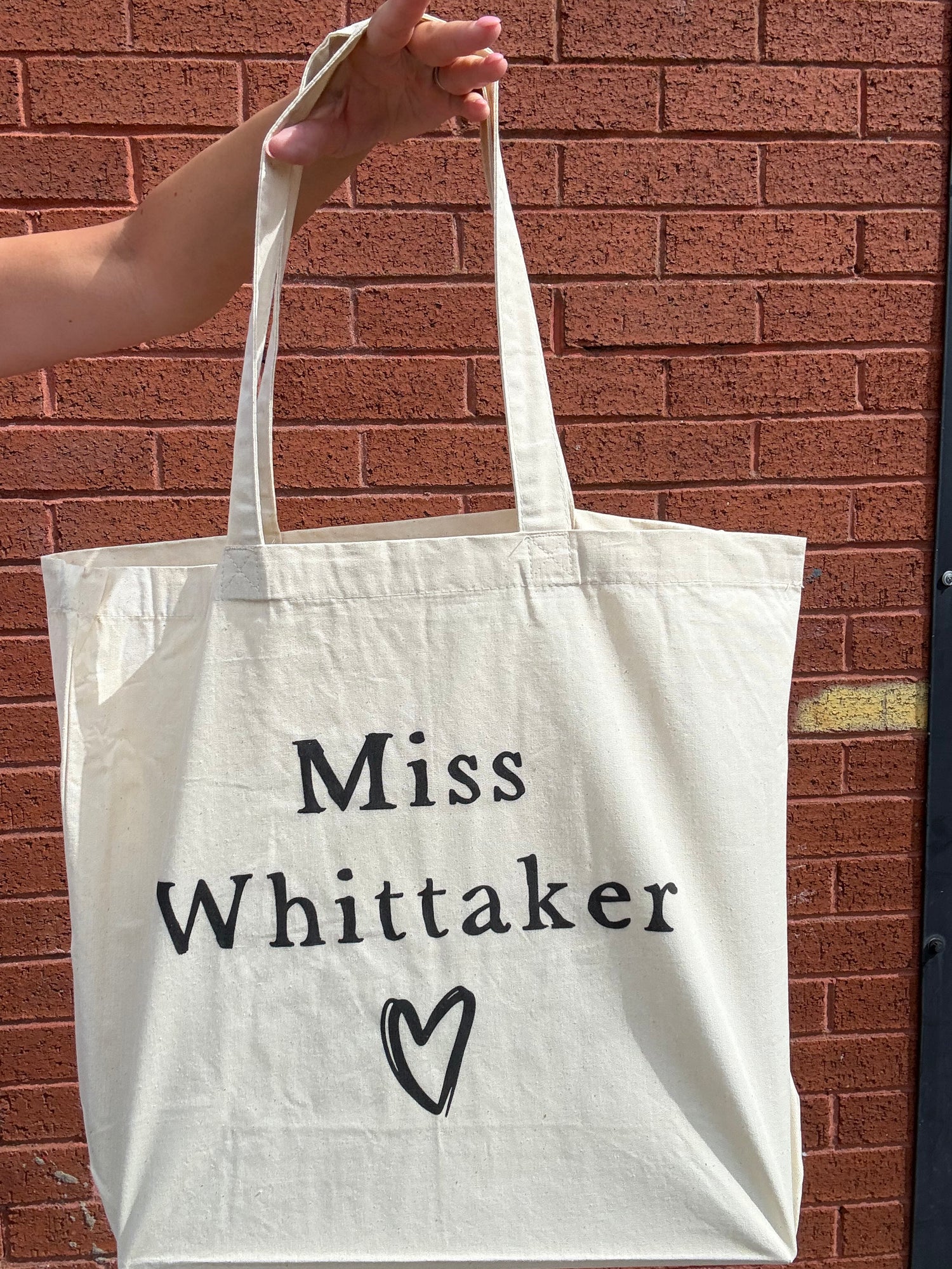 Fiver Friday Teacher Bag - Love Heart Design