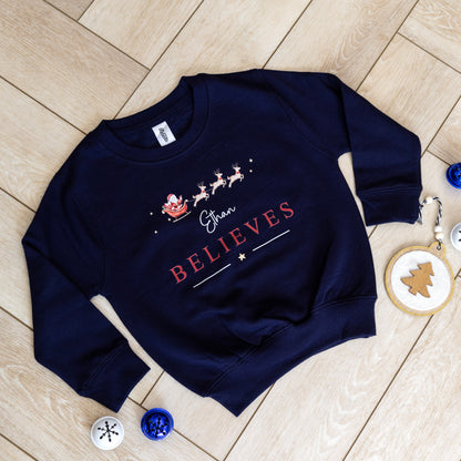 Personalised Children’s Christmas Jumper | Believes Design