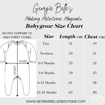 Personalised Father’s Day Baby Vest / Babygrow - Giraffe Wreath Design