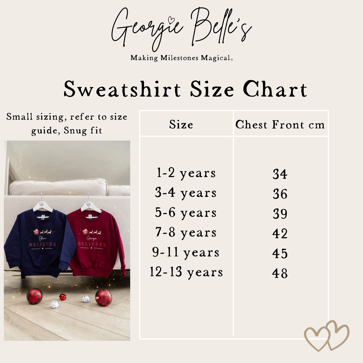 Personalised Children’s Christmas Jumper | Believes Design