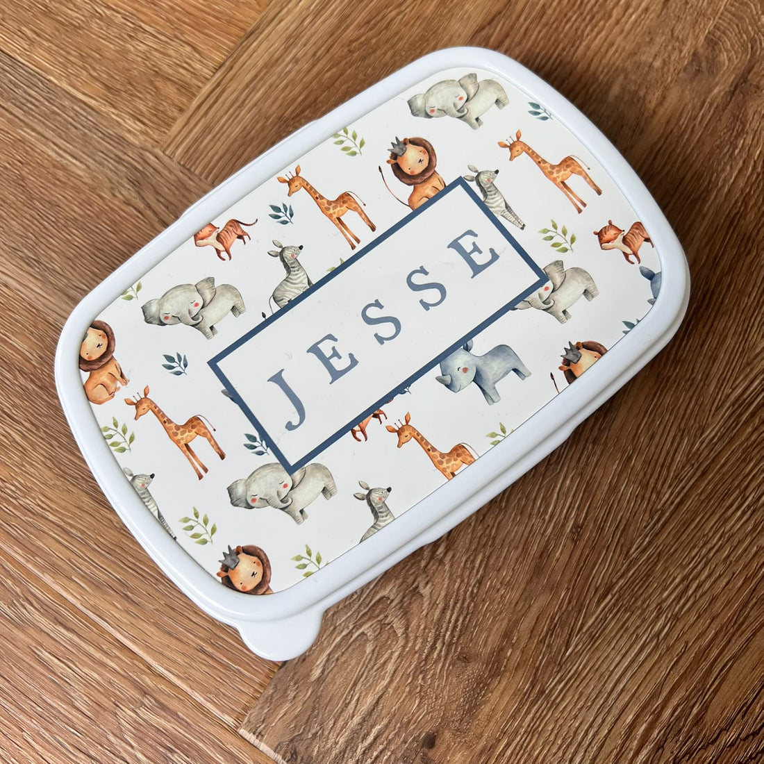 Personalised Safari Snack Tub