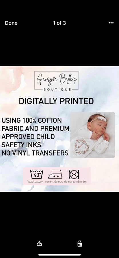 Luxury Personalised Premium Cotton Christmas Eve Sack - Sleep Tight Design