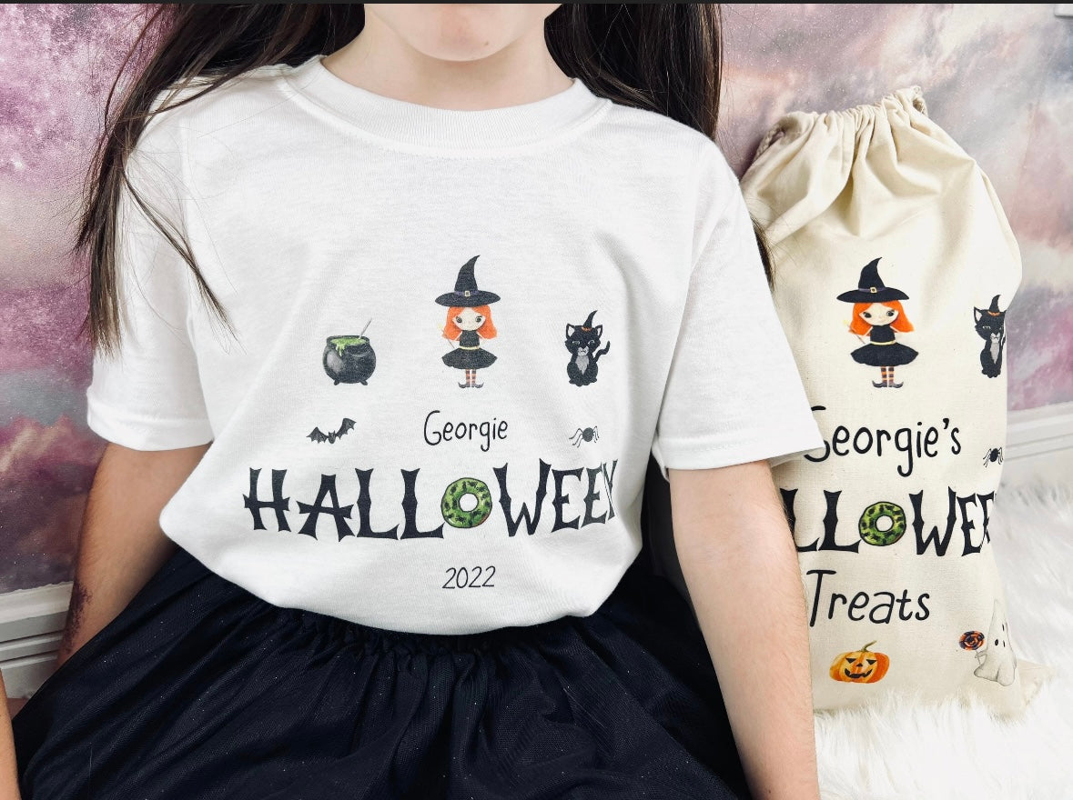 Halloween T-Shirt - Witches Brew Design