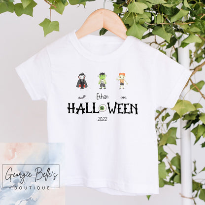 Halloween T-Shirt - Monster Mash Design