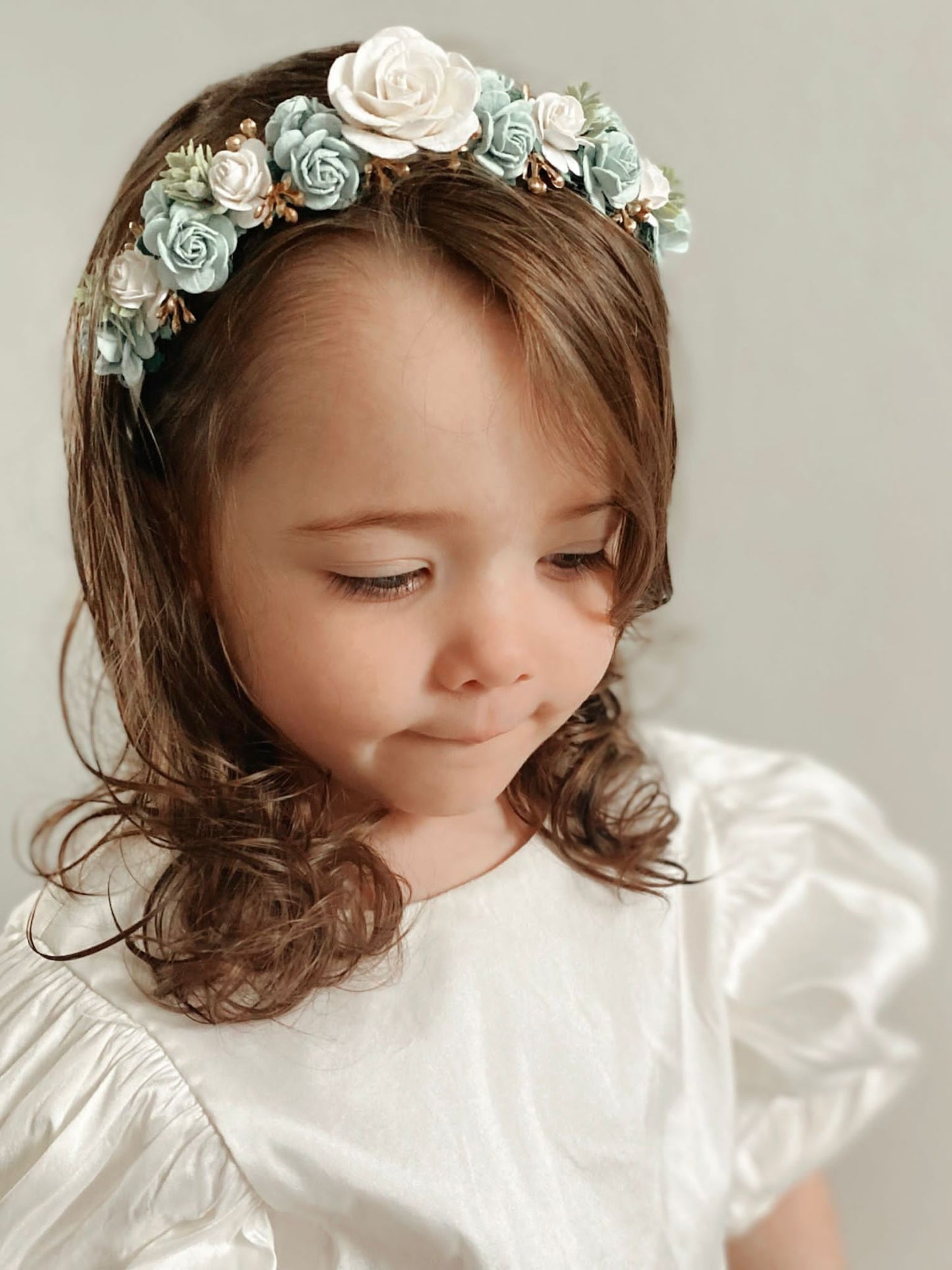Custom Wedding/ Occasion Flower Crown Headband