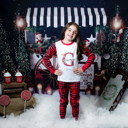 Family Matching ‘Believe’ Christmas ‘Believe’ Personalised Unisex Pyjamas