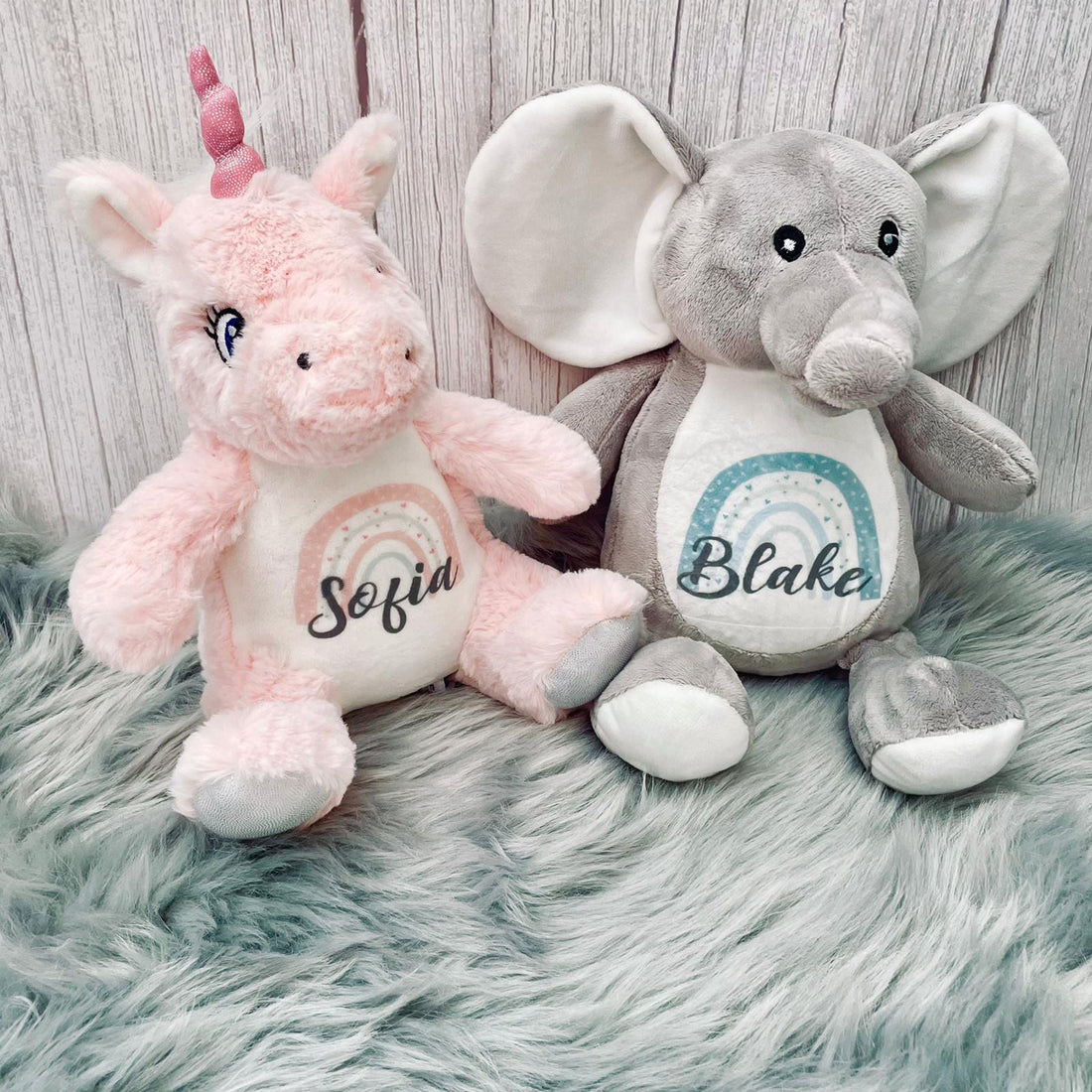 Personalised Elephant Soft Toy