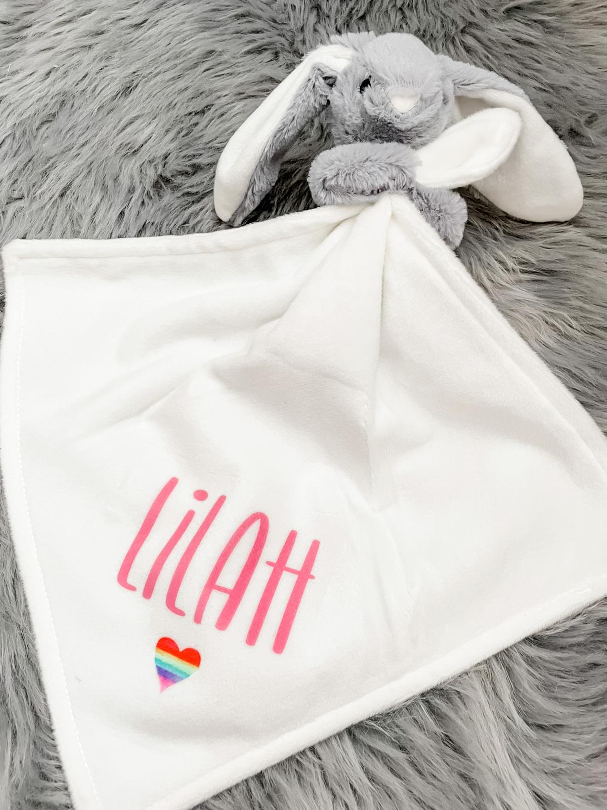 Personalised Bunny Comforters