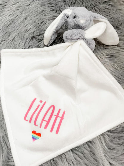 Personalised Bunny Comforters