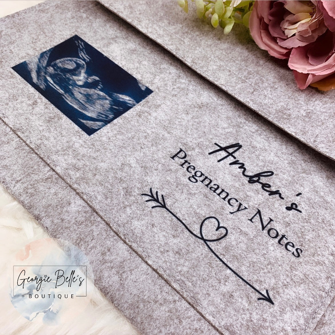 Personalised Pregnancy / Maternity Notes Folder