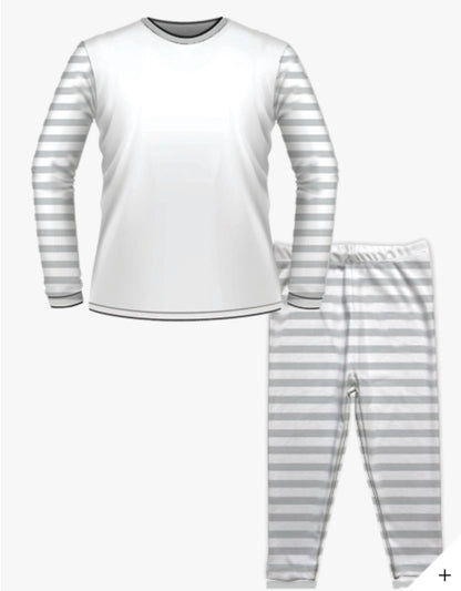 Personalised Birthday Pyjamas - When I Wake Up Rainbow Design