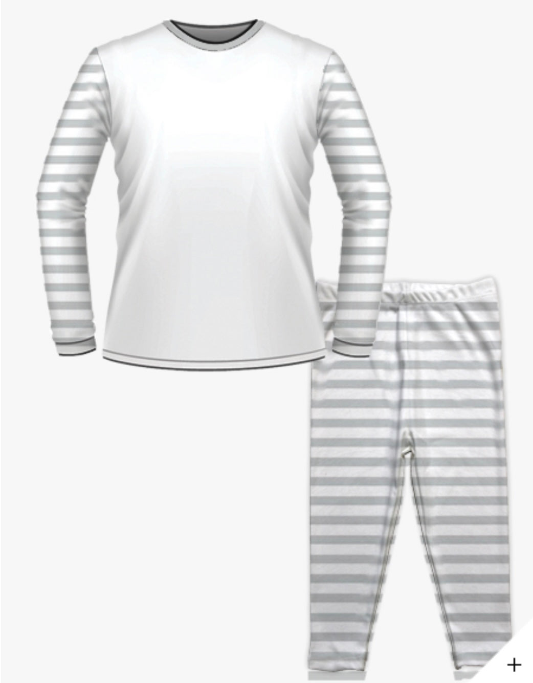 Personalised Birthday Pyjamas - Floral Letter Design