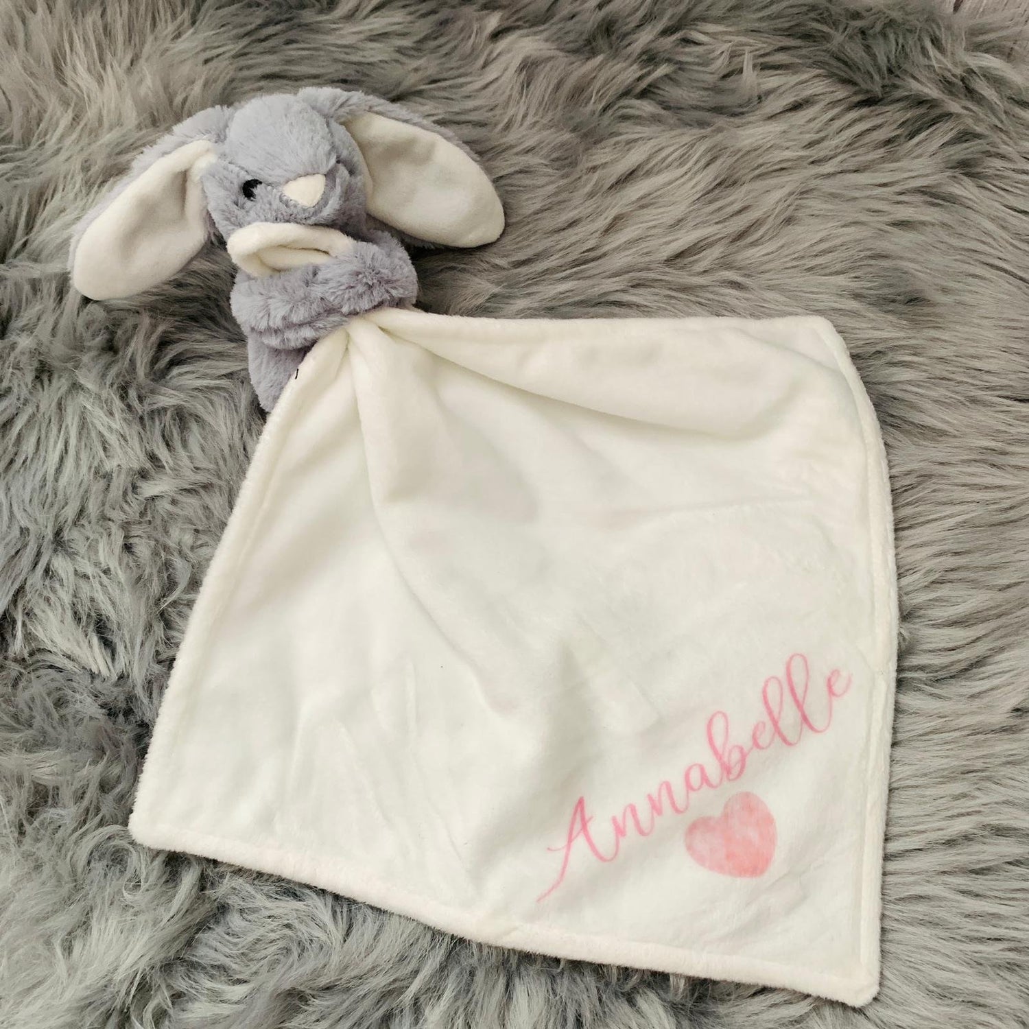 Personalised Bunny Comforters