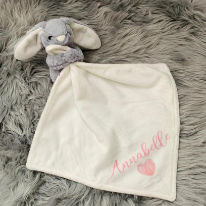 Personalised Bunny Comforters